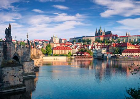 Blick auf Prager Innenstadt