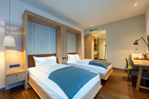 Hotel Motive, Zimmer, Doppelzimmer, Standard Zimmer mit Twin Betten