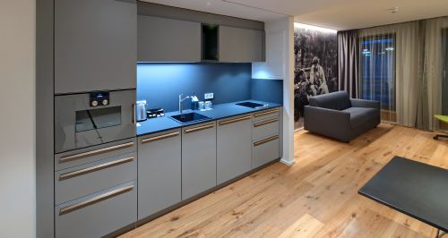 Hotel Motive, Zimmer, Suite/Appartement, Service Appartement Küche