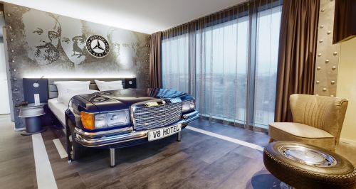 Bild eines Zimmers im V8 HOTEL Motorworld Region Stuttgart, BW Premier Collection by Best Western
