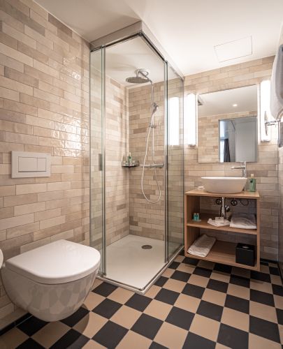 Hotel Motive, Zimmer, Bad, Boutique Zimmer