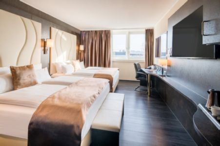 Hotel Motive, Zimmer, Twin-Zimmer, Bad