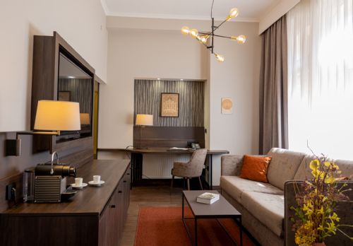 Hotel Motive, Zimmer, Detail/Wohnbereich