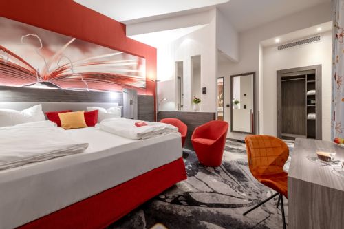 Hotel Motive, Zimmer, Doppelzimmer, Doppelzimmer Deluxe