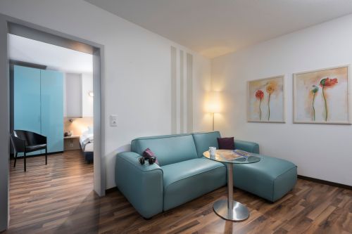 Hotel Motive, Zimmer, Suite/Appartement, Wohnraum Suite