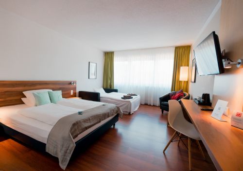 Hotel Motive, Zimmer, Detail/Wohnbereich, Familienzimmer mit Schlafsofa