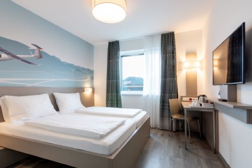 Hotel Motive, Zimmer, Doppelzimmer, Standardzimmer mit Doppelbett