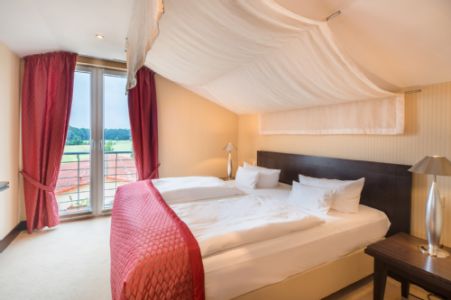 Hotel Motive, Zimmer, Suite/Appartement, Zimmer_Fürsten_Suite_Schlafzimmer