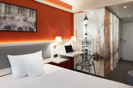 Hotel Motive, Zimmer, Doppelzimmer, Doppelzimmer Einzelbetten