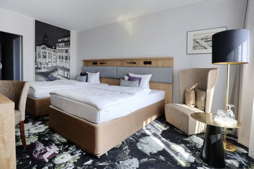 Hotel Motive, Zimmer, Twin-Zimmer, Zweibettzimmer