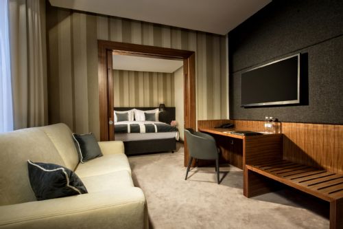 Hotel Motive, Zimmer Hotel Motive, Zimmer, Doppelzimmer, Superior Deluxe Zimmer - Wohnzimmer