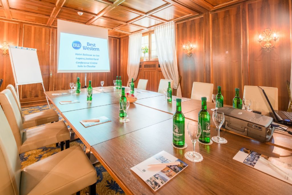 Tagungsraum im Best Western Hotel Bellevue au Lac