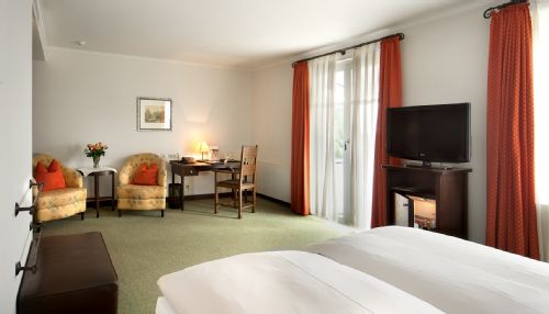 Hotel Motive, Zimmer, Doppelzimmer, Kingsize-Bett Executive-Zimmer