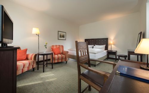 Hotel Motive, Zimmer, Doppelzimmer, Kingsize-Bett Komfort-Zimmer