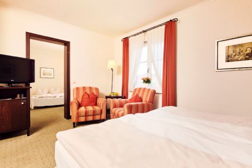 Hotel Motive, Zimmer, Doppelzimmer, Kingsize-Bett-Familienzimmer