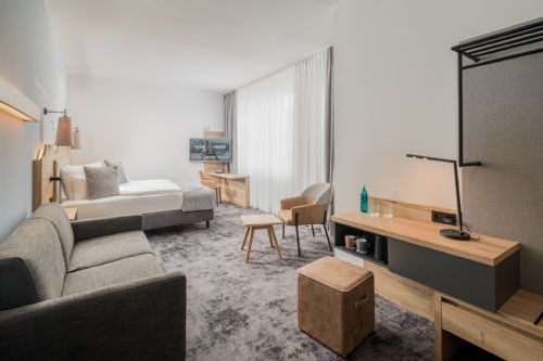 Hotel Motive, Zimmer, Doppelzimmer, Junior Suite