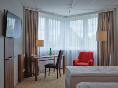 Hotel Motive, Zimmer, Doppelzimmer, Businesszimmer - Erker