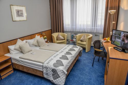 Hotel Motive, Zimmer, 1Kingsize Bett Zimmer