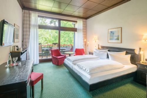 Hotel Motive, Zimmer, Doppelzimmer, Doppelzimmer Superior im Stammhaus mit Balkon