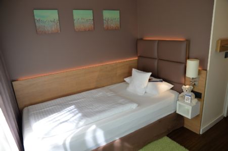 Hotel Motive, Zimmer, Einzelzimmer, Einzelbett Standard