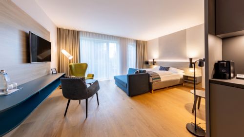 Hotel Motive, Zimmer, Suite/Appartement, Amalia Premium Zimmerbeispiel