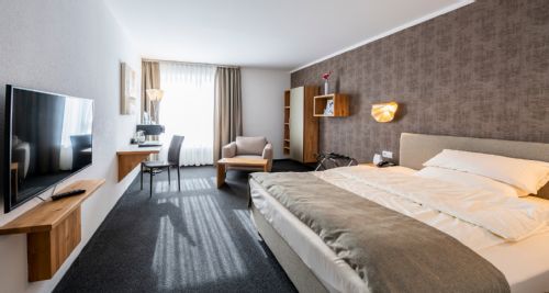 Hotel Motive, Zimmer, Doppelzimmer, Standardzimmer