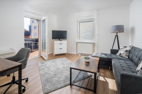 Hotel Motive, Zimmer, Suite/Appartement, Wohnzimmer Apartment