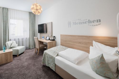Hotel Motive, Zimmer, Einzelzimmer, Bett Eco