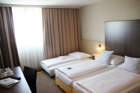 Hotel Motive, Zimmer, Doppelzimmer, Standard Doppelzimmer mit Sofabett