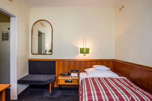 Hotel Motive, Zimmer, Economy Einzelzimmer